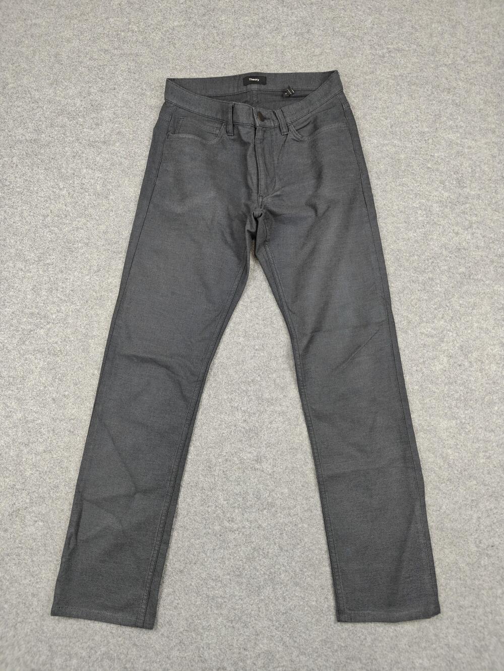 Theory Jeans Mens 28x29 Gray Haydin Jen Y Volance Slim Skinny Stretch Pants